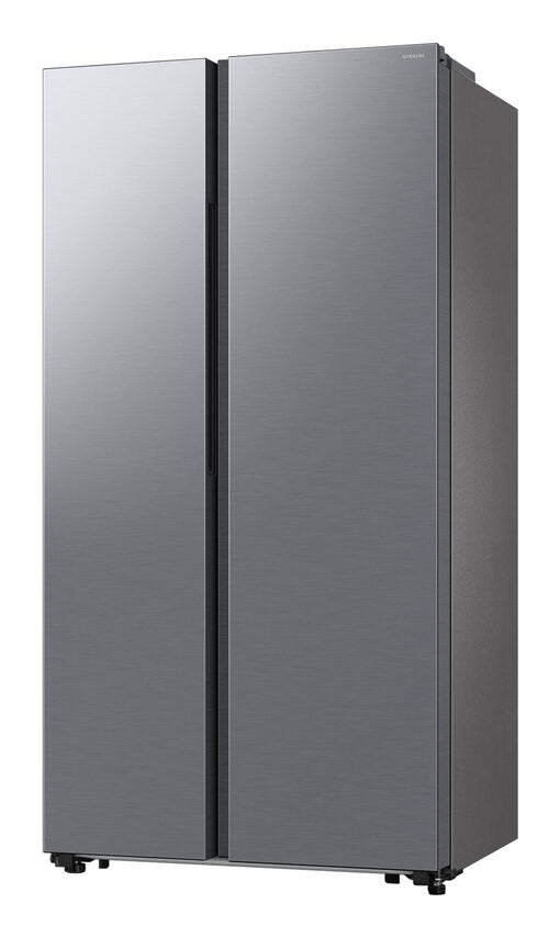 Samsung RS57DG400EM9 Frigorifero Side By Side A Libera Installazione, No Frost, AI Inverter, SmartThings Energy, Classe E, Acciaio Inox