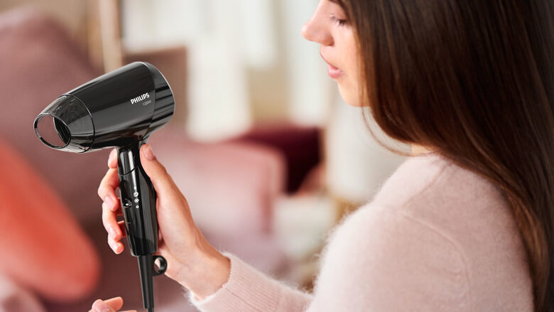 Philips Essential Care Asciugacapelli compatto da 1200 W
