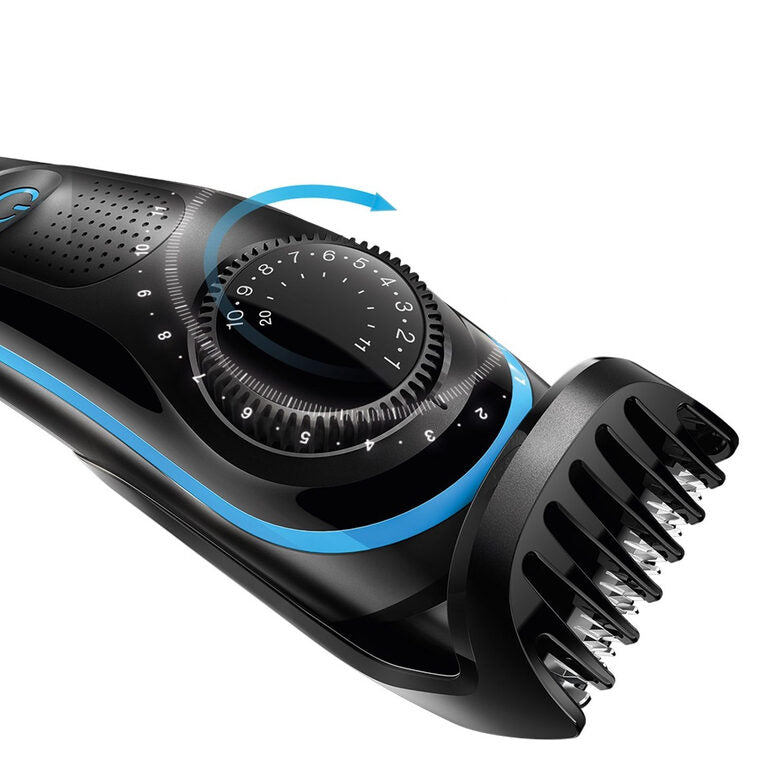 Braun BT3940 rasoio elettrico Trimmer Nero, Blu