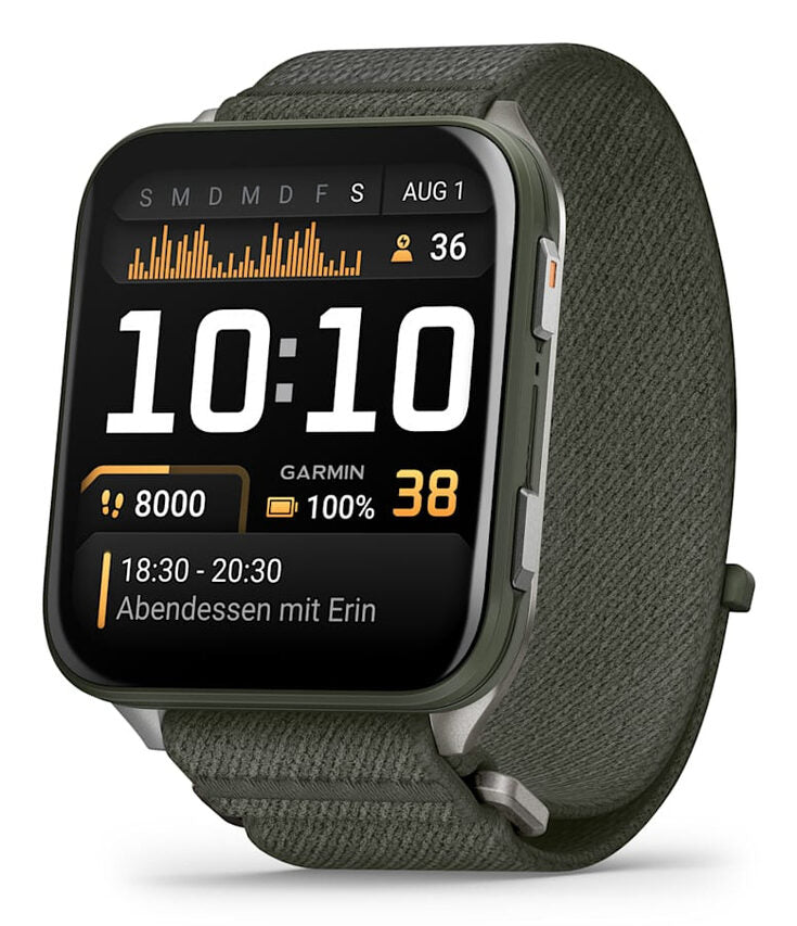 Garmin Venu X1 5,08 cm (2") AMOLED Digitale 448 x 486 Pixel Touch screen Grigio Wi-Fi GPS (satellitare)