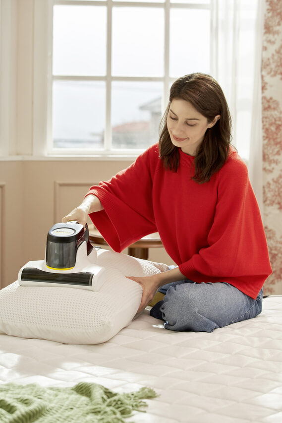 Kärcher VCH 4 UVCLEAN aspirapolvere senza filo Nero, Bianco Senza sacchetto