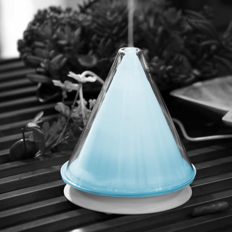 Arya HD Pyramid Plus diffusore di aromi Cisterna Vetro, Plastica Bianco