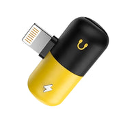 Area ADCLIGHTAUXYK adattatore per inversione del genere dei cavi Lightning 2x Lightning Nero, Giallo