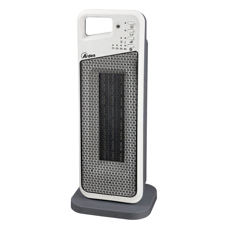 Ardes AR4P12R stufetta elettrica Interno Nero, Bianco 2000 W Riscaldatore ambiente elettrico con ventilatore