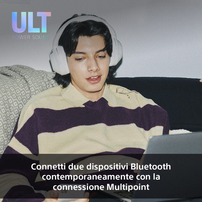 Sony Ult Wear Cuffie Bluetooth WHULT900NB Black