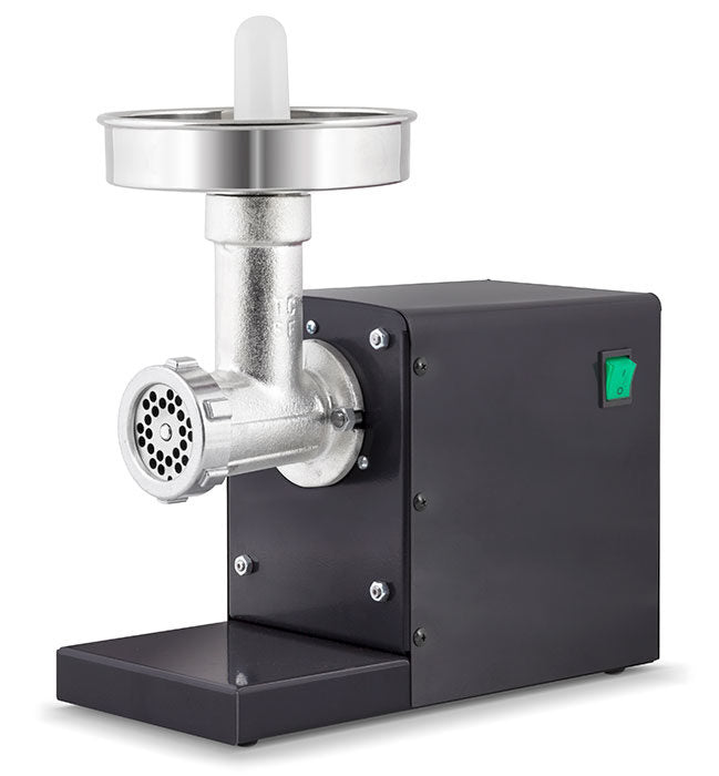Reber 10906 N tritacarne 250 W Nero, Acciaio inossidabile