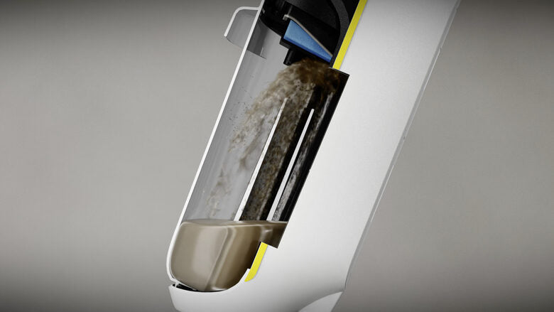 Kärcher FCV 4 aspirapolvere senza filo Nero, Bianco Senza sacchetto