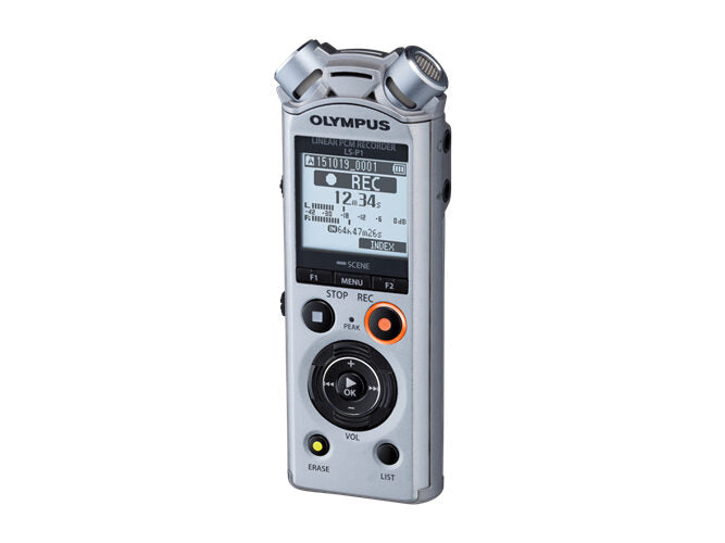 Olympus LS-P1 Memoria interna e scheda di memoria Argento