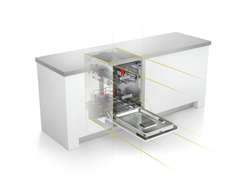 Whirlpool WSIC 3M17 lavastoviglie A scomparsa totale 10 coperti F