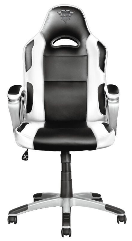 Trust GXT 705W Sedia da gaming per PC Nero, Bianco