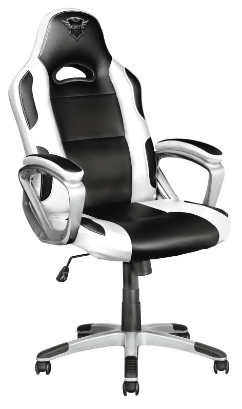 Trust GXT 705W Sedia da gaming per PC Nero, Bianco