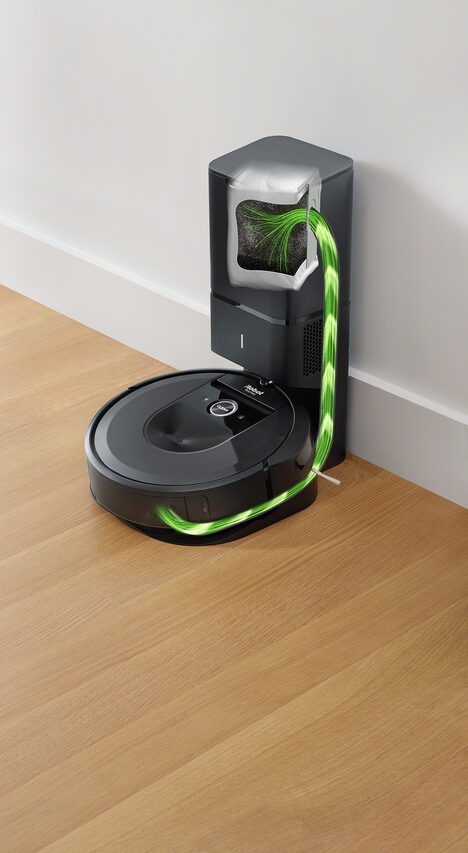 iRobot Roomba i7+ Aspirapolvere Robot 0,4 L Senza sacchetto Nero