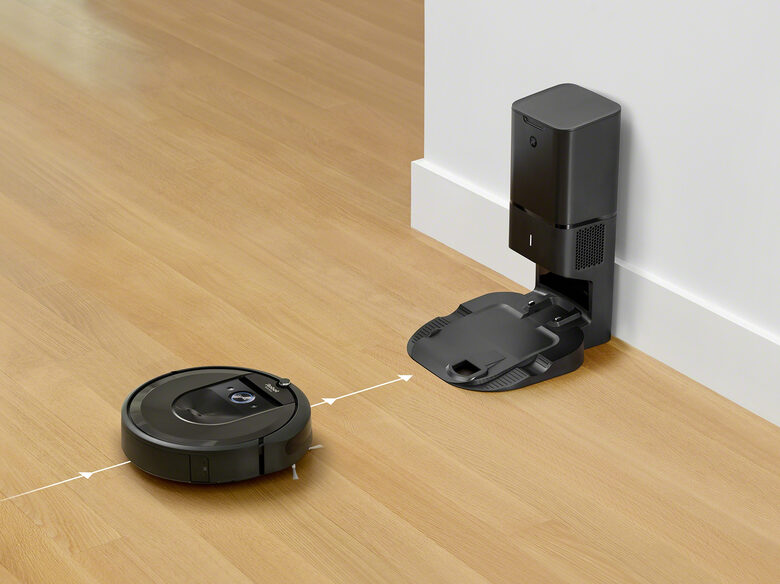 iRobot Roomba i7+ Aspirapolvere Robot 0,4 L Senza sacchetto Nero