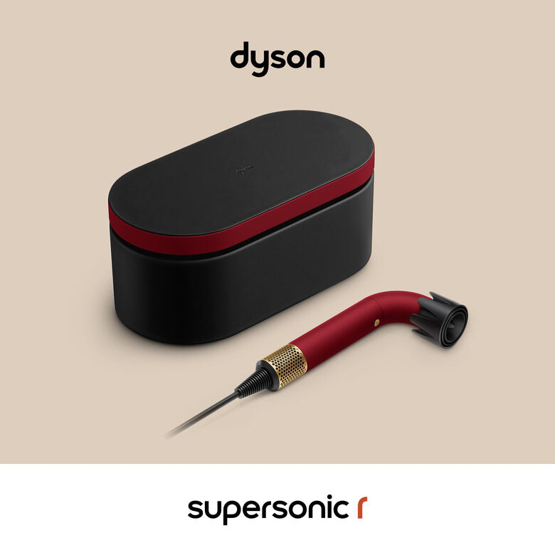Dyson Supersonic R Red Velvet and Gold Lisci e Mossi