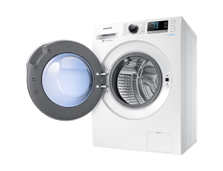 Samsung WD90J6A10AW lavasciuga Libera installazione Caricamento frontale Nero, Bianco
