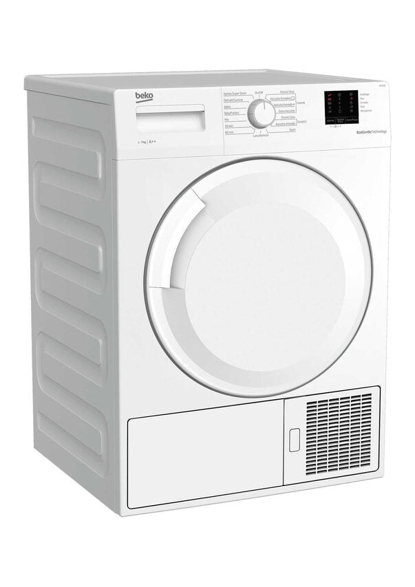 Beko DRX721B asciugatrice Libera installazione Caricamento frontale 7 kg A++ Bianco
