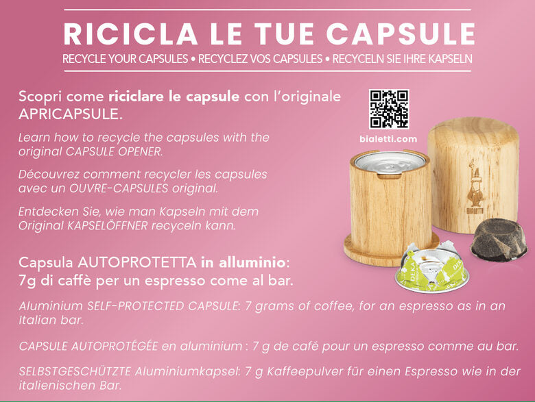 Bialetti Palermo Capsule caffè 72 pz