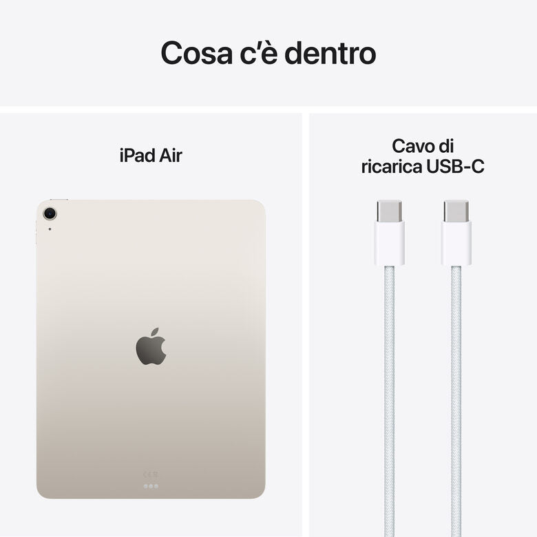 Apple iPad Air 13'' Wi-Fi 128GB Galassia