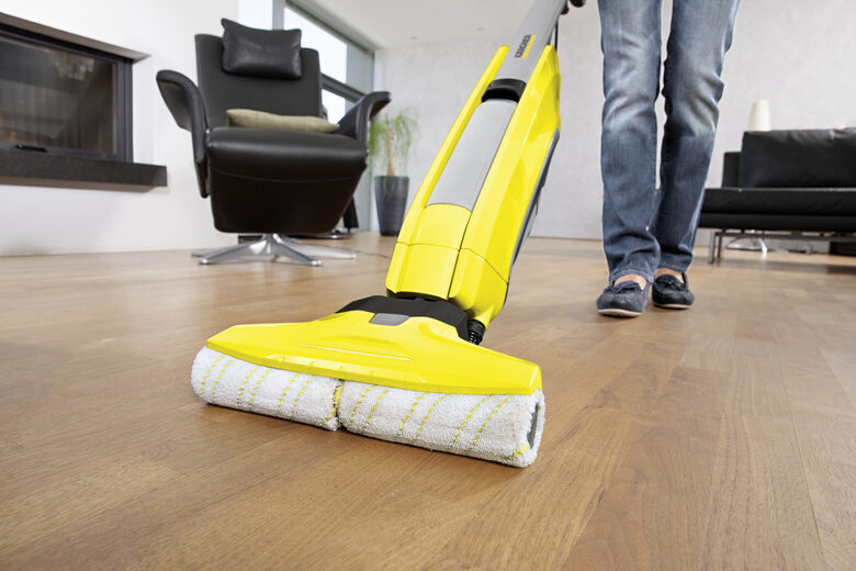 Kärcher FC 5 Senza sacchetto 460 W Nero, Argento, Giallo