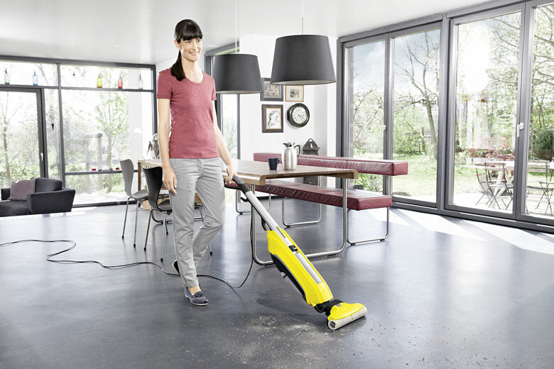 Kärcher FC 5 Senza sacchetto 460 W Nero, Argento, Giallo