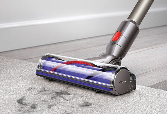 Dyson V8 Motorhead aspirapolvere senza filo Nichel, Titanio Senza sacchetto