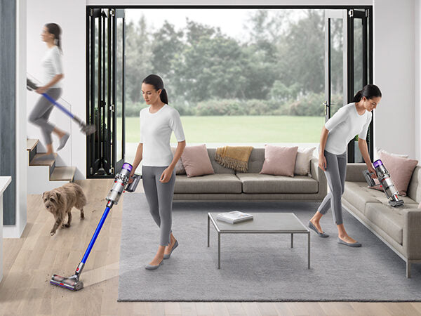 Dyson V11 Absolute Blu Aspirapolvere Nichel Senza sacchetto