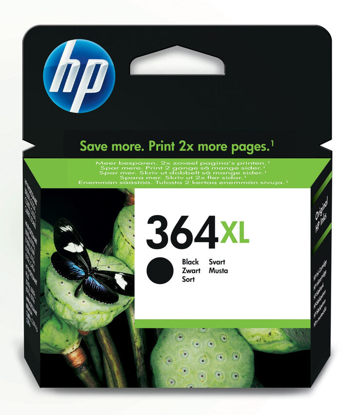 HP Cartuccia originale inchiostro nero ad alta capacità 364XL