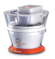 Ariete 0638/01 Gelatiera tradizionale 1 L 6 W Arancione, Bianco
