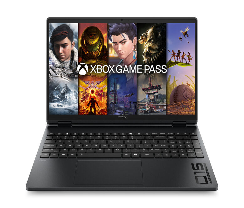 HP HyperX OMEN 15 inch Gaming Laptop PC 15-gb0026nlx AMD Ryzen™ 7 38,9 cm (15.3") 2K 16 GB DDR5-SDRAM NVIDIA GeForce RTX 5060 Wi-Fi 6 (802.11ax) Windows 11 Home Nero