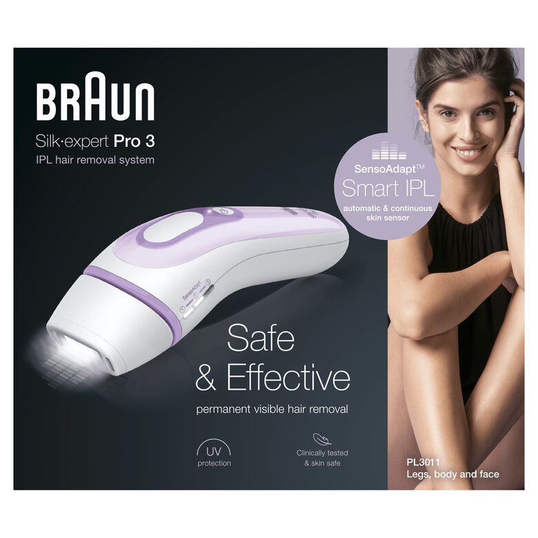 Braun Silk-expert Pro Nuovo 3 PL3011 Epilatore Luce Pulsata, IPL
