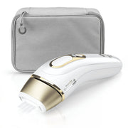 Braun Silk-expert Pro 5 PL5014 Epilatore Luce Pulsata, Bianco/Oro, Corpo E Viso Con Rasoio Venus Smooth E Custodia Esclusiva