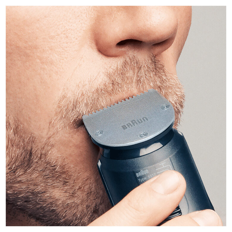 Braun Regolabarba BT7020, Rasoio Barba Elettrico Uomo E Tagliacapelli – Nero/Grigio