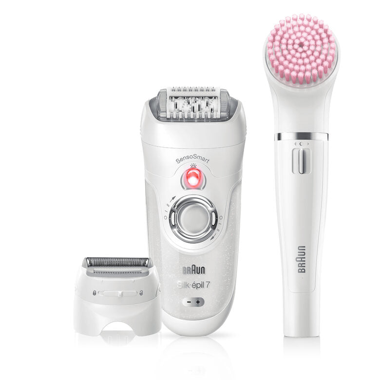 Braun Silk-épil 7 7-875 Beauty Set Epilatore Professionale 5-In-1 Wet&Dry Senza Fili