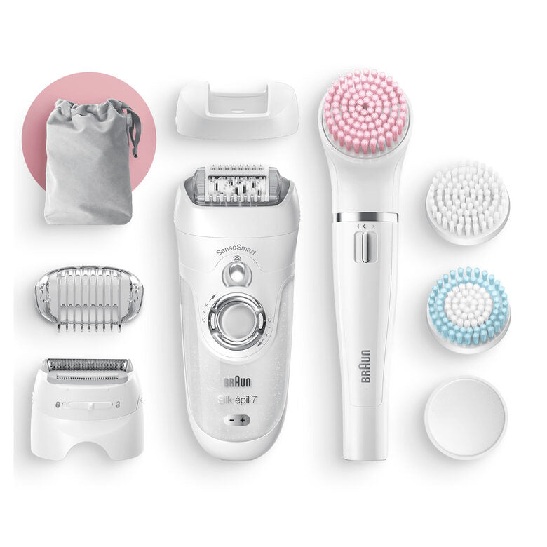 Braun Silk-épil 7 7-875 Beauty Set Epilatore Professionale 5-In-1 Wet&Dry Senza Fili