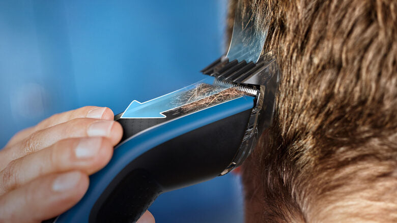 Philips 5000 series Tecnologia Trim-n-Flow PRO Regolacapelli lavabile