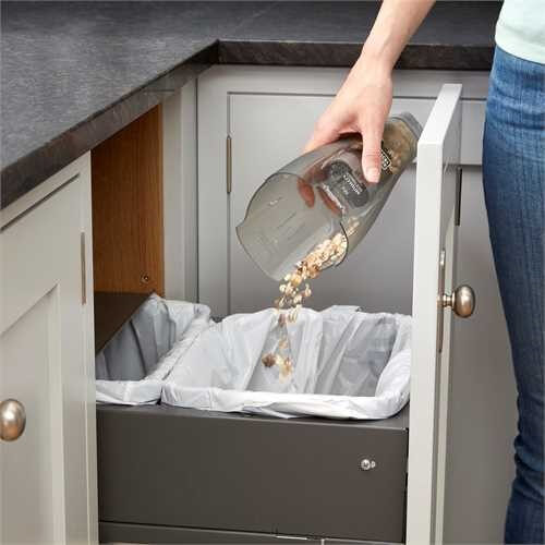 Black & Decker NVC215W aspirapolvere senza filo Blu, Grigio Senza sacchetto