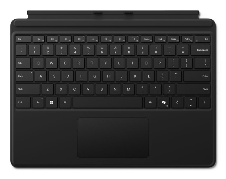 Microsoft Tastiera Surface Pro Con Pulsante Copilot Nera