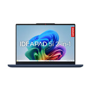Lenovo IdeaPad | Notebook 5 2-in-1 | Display 14.0'' WUXGA (1920x1200) Touch | Processore INTEL CORE U5 322 | Memoria RAM 16GB | Memoria SSD 512GB | Scheda grafica Integrata | Sistema Operativo WINDOWS 11 HOME | COSMIC_BLUE | Caricatore NON incluso