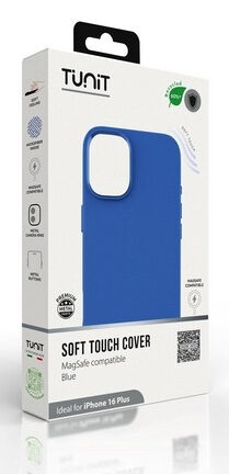 TUNIT TTIP16PLMSBL custodia per cellulare 17 cm (6.7") Cover Blu