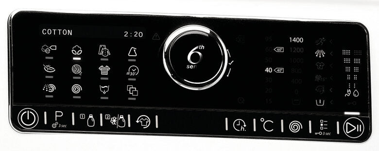 Whirlpool Autodose 9425 lavatrice Caricamento frontale 9 kg 1400 Giri/min Bianco