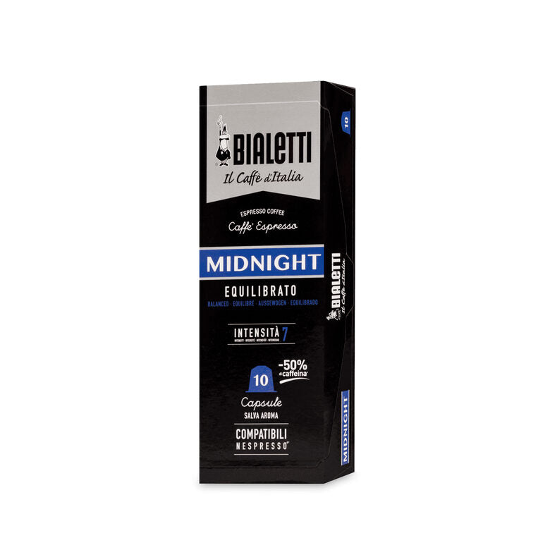 Bialetti Midnight Capsule caffè 10 pz