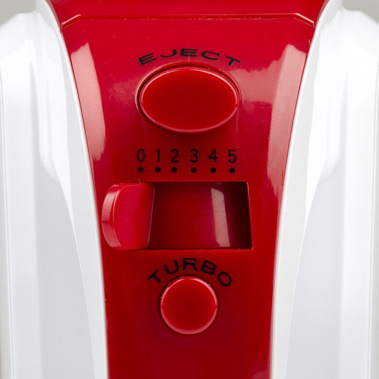 Girmi SB02 Sbattitore manuale 170 W Rosso, Bianco