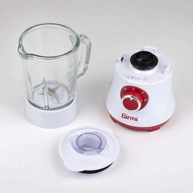 Girmi FR23 0,6 L Frullatore da tavolo 300 W Rosso, Trasparente, Bianco