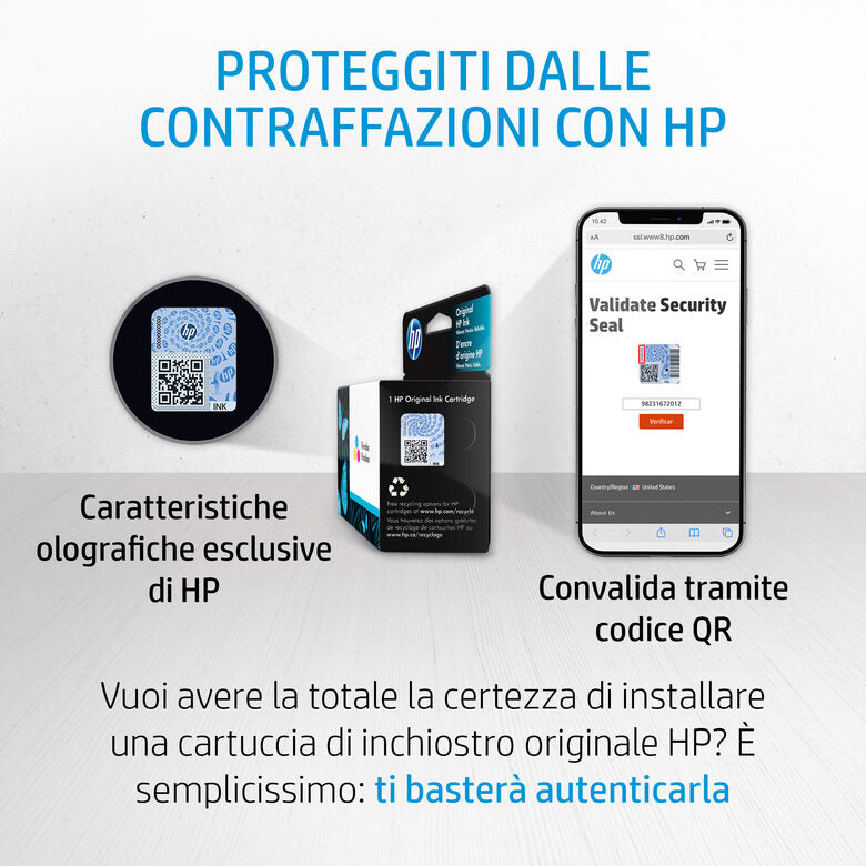 HP Cartuccia di inchiostro giallo originale 912
