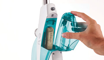Polti SV450 Double Pulitore a vapore verticale 0,3 L 1500 W Acciaio inossidabile, Turchese, Bianco