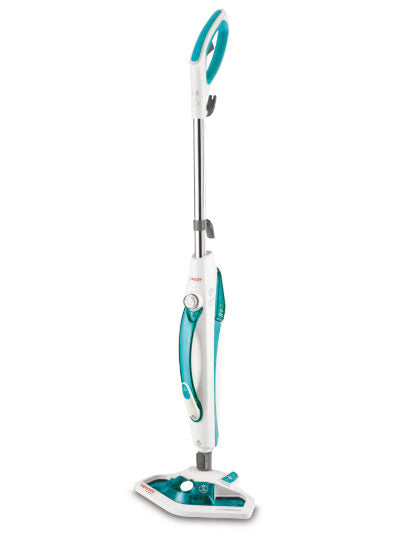 Polti SV450 Double Pulitore a vapore verticale 0,3 L 1500 W Acciaio inossidabile, Turchese, Bianco