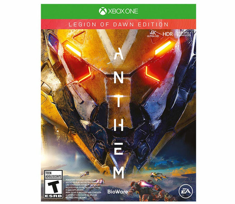 Microsoft Xbox One S + Anthem 1000 GB Wi-Fi Bianco
