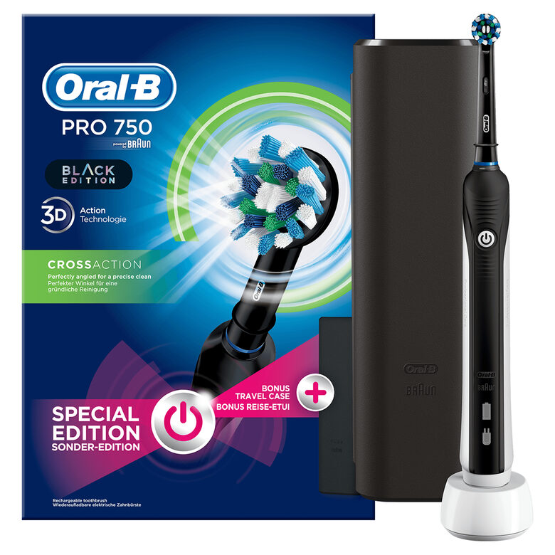 Oral-B PRO Spazzolino Elettrico 750 Nero
