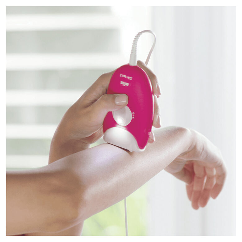Braun Silk-épil 3 81677778 epilatore 20 pinzette Bianco, Rosa