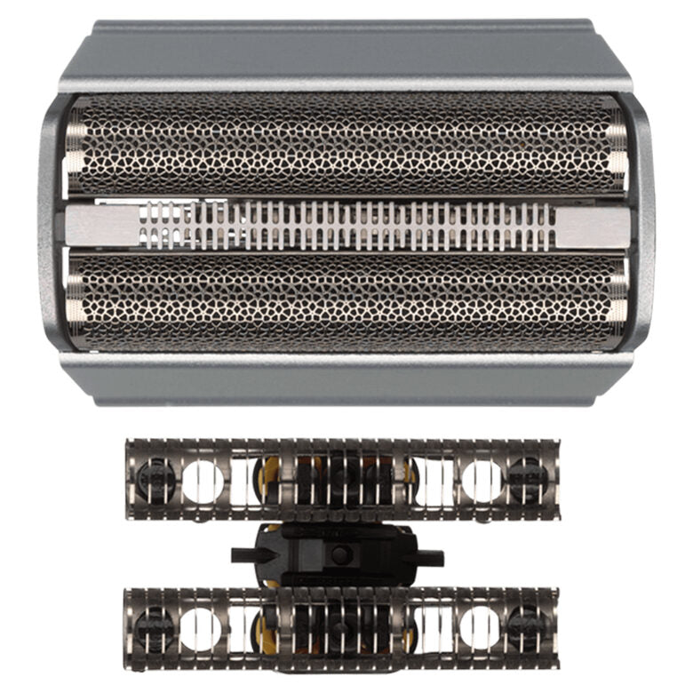 Braun Testina di ricambio 31S color argento - Compatibile con i rasoi della Serie 3